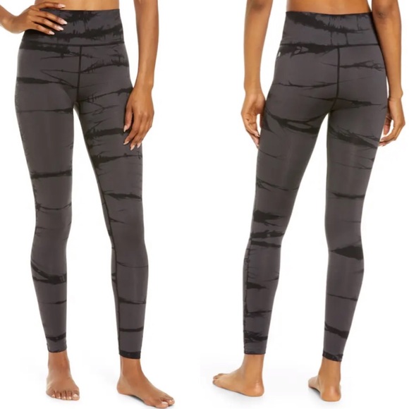 Zella tie dye seamless ankle leggings black - Picture 1 of 6